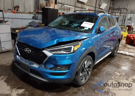 2020 Hyundai Tucson Sport из США, поврежденный, VIN KM8J3CAL4LU206064